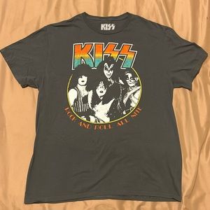 KISS Rock And Roll All Nite Tee
